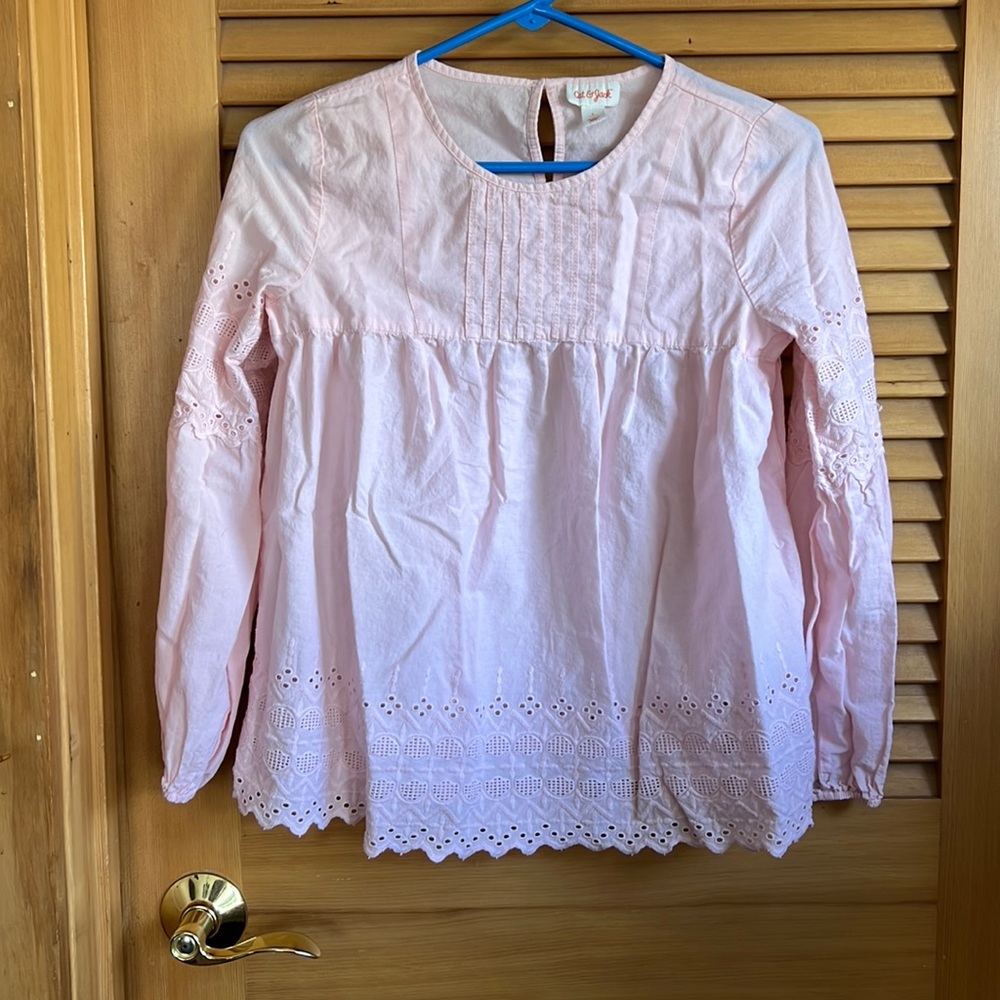 Cute eyelet blouse